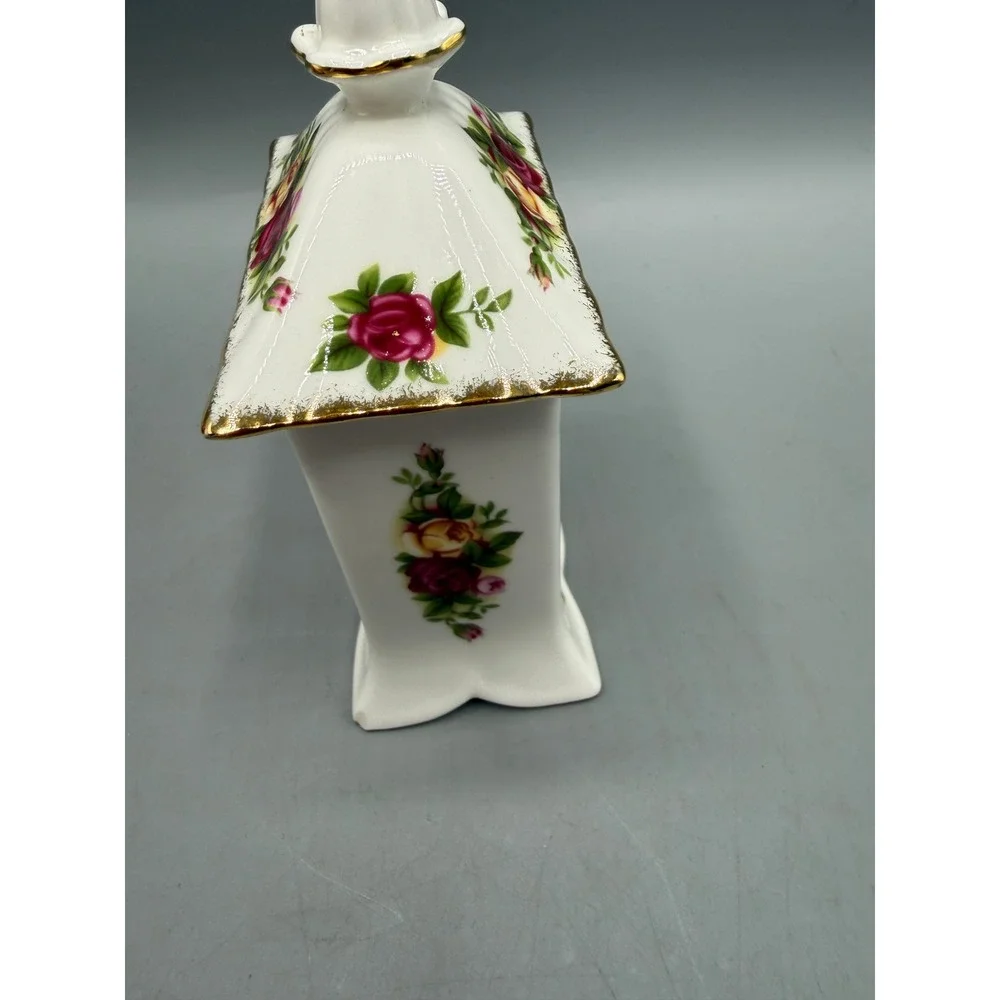 Royal Albert Old Country Roses Bone China Mini Carriage Clock *Doesn't Keep Time - Picture 10 of 15
